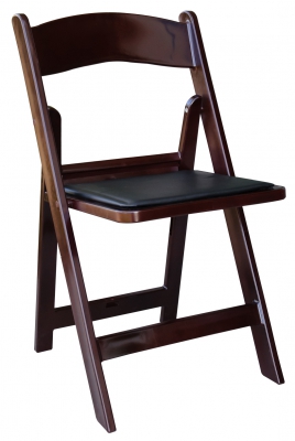 Mahogany Resin Folding Chair Mahogany Resin Folding Chair