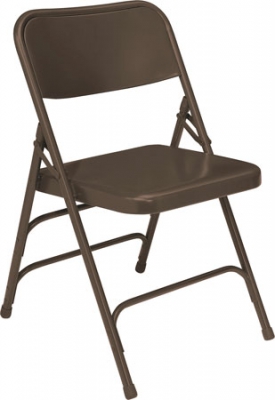NPS 303 Brown All Steel Folding Chair NPS 303 Brown All Steel Folding Chair