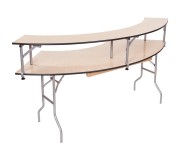 Serpentine Plywood Folding Table Serpentine Plywood Folding Table