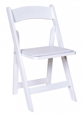 White Resin Folding Chair White Resin Folding Chair