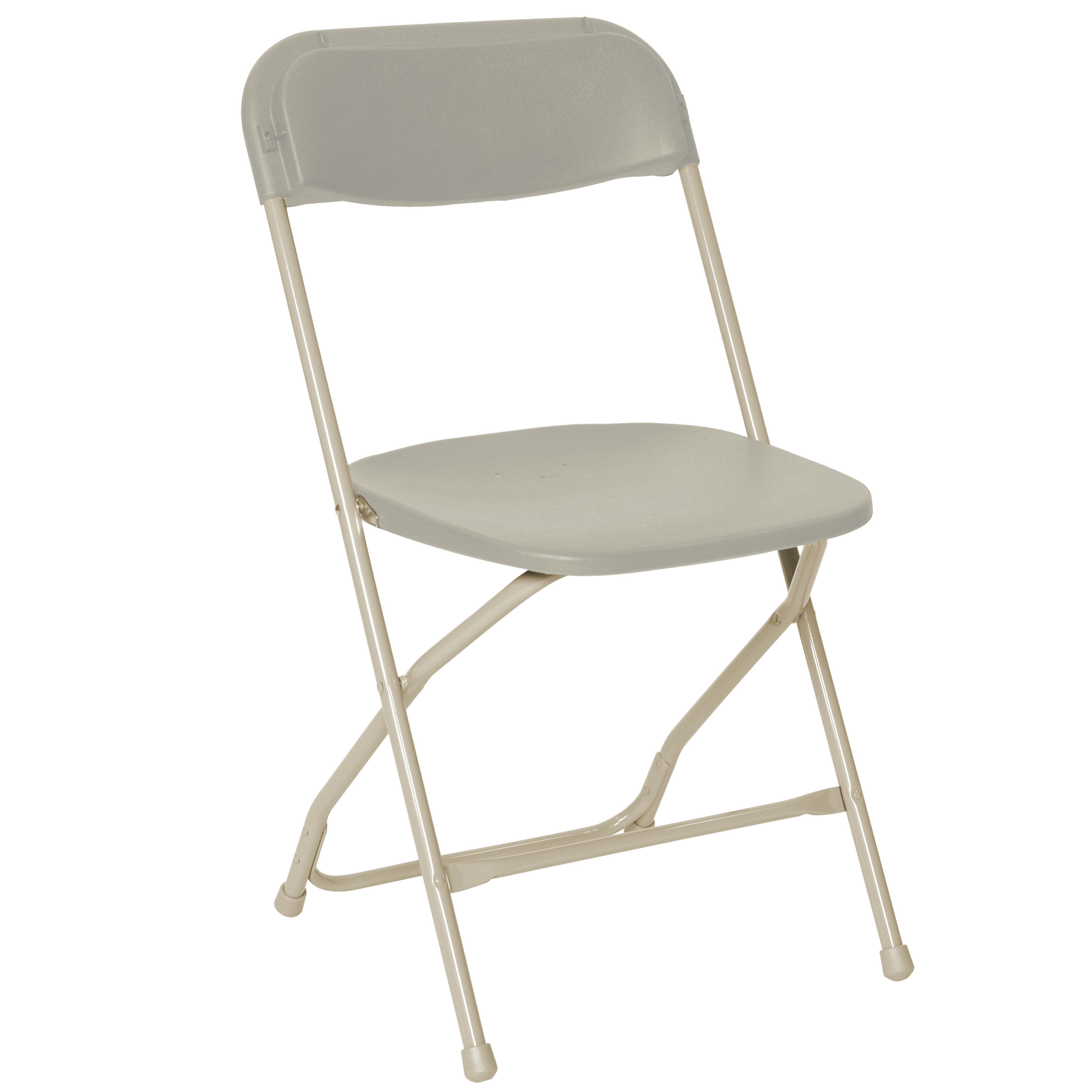 Bone Poly Folding Plastic Chair