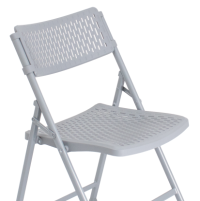 NPS 1412 Grey Airflex Folding Chair thumbnail